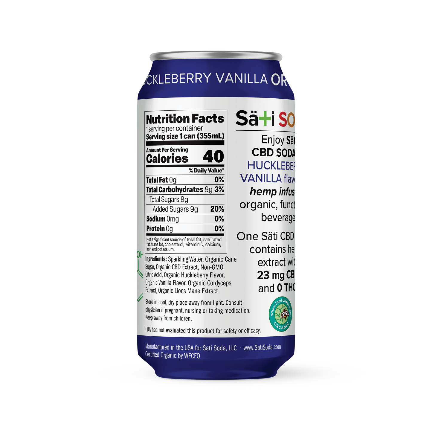 Organic CBD Soda Variety 12-Pack